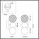 Бра LED 4W 4000K 230Лм CRYSTAL L-VISION ODL23 573 ODEON LIGHT 5007/4WL, схема товара Бра LED 4W 4000K 230Лм CRYSTAL L-VISION ODL23 573 ODEON LIGHT 5007/4WL, схема товара