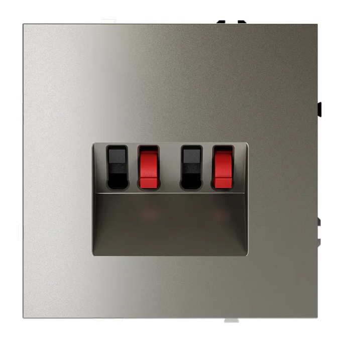 Розетка акустическая встраиваемая VOLTUM S70 4-местная, (шелк), Voltum, VLS060304 Розетка акустическая встраиваемая VOLTUM S70 4-местная, (шелк), Voltum, VLS060304