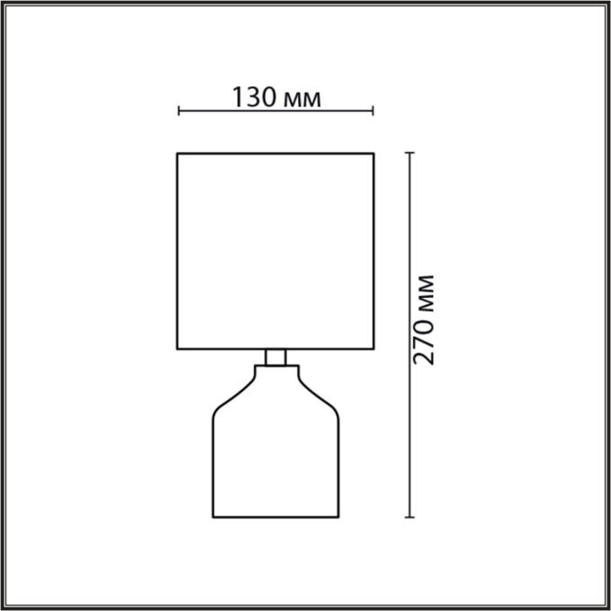 Настольная лампа E14 1*40W 220V ININA COUNTY LN26 498 LUMION 8174/1T, схема товара Настольная лампа E14 1*40W 220V ININA COUNTY LN26 498 LUMION 8174/1T, схема товара