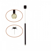 Светильник хрустальн. стекло IP20 LED 3W 400Лм 3000K 220-240V FIANO HIGHTECH ODL26 279 ODEON LIGHT 4373/3LA