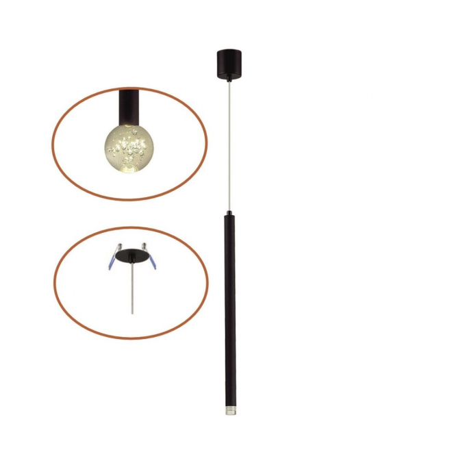 Светильник хрустальн. стекло IP20 LED 3W 400Лм 3000K 220-240V FIANO HIGHTECH ODL26 279 ODEON LIGHT 4373/3LA, изображение 1 Светильник хрустальн. стекло IP20 LED 3W 400Лм 3000K 220-240V FIANO HIGHTECH ODL26 279 ODEON LIGHT 4373/3LA, изображение 1