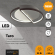 Люстра потолочная диммир. с ДУ LED 64W 220V TARO LEDIO LN26 289 LUMION 5240/64CL, фото на цветном фоне 2 Люстра потолочная диммир. с ДУ LED 64W 220V TARO LEDIO LN26 289 LUMION 5240/64CL, фото на цветном фоне 2