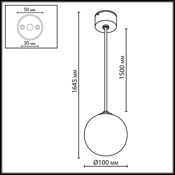 Светильник IP54 1*G9 LED*5W 220-240V VIVA NATURE ODL25 671 ODEON LIGHT 7124/1, схема товара