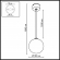Светильник IP54 1*G9 LED*5W 220-240V VIVA NATURE ODL25 671 ODEON LIGHT 7124/1, схема товара