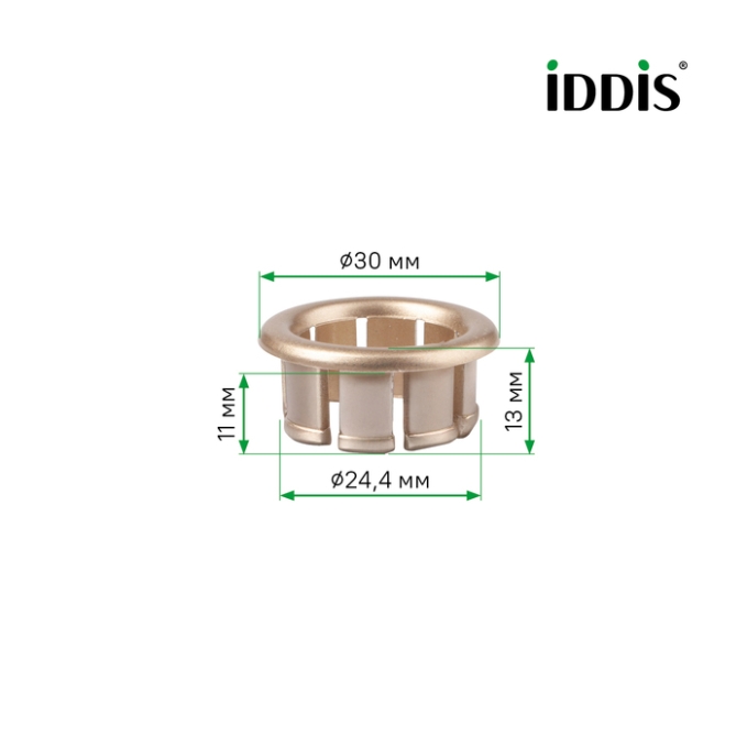 Облицовка перелива Iddis Optima Home 917BR240SK