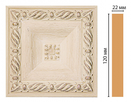 Вставка цветная Decomaster D208-13, 120x120x22 мм