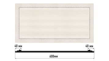 Декоративное панно Decomaster D3060-15, 600x300x18 мм