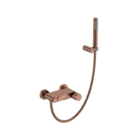 Смеситель для ванны с душем Boheme Stick 123-BRB брашированная бронза