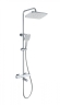 Душевая стойка со смесителем Wonzon & Woghand Stay 2 WW-B3016-T1-CR хром глянцевая с термостатом Душевая стойка со смесителем Wonzon & Woghand Stay 2 WW-B3016-T1-CR хром глянцевая с термостатом