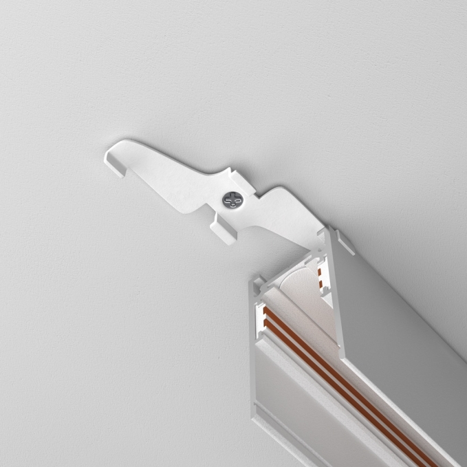 Фиксатор для накладного монтажа Exility белый, 2шт, TRA034HS-21W, изображение 2 Фиксатор для накладного монтажа Exility белый, 2шт, TRA034HS-21W, изображение 2