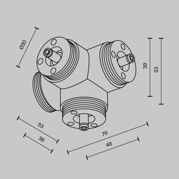 Х-образный вертикальный коннектор для системы Shelf без ввода питания, CA019L4C-B, изображение 4 Х-образный вертикальный коннектор для системы Shelf без ввода питания, CA019L4C-B, изображение 4