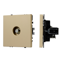 Механизм спутниковой розетки SCT-NOBE-MST1-SFPL-GD (SAT), Arlight, 054298