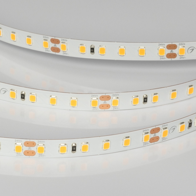 Светодиодная лента UL-A120-8mm 24V Warm1900 (9.6 W/m, IP20, 5m), Arlight, 056725, изображение 3 Светодиодная лента UL-A120-8mm 24V Warm1900 (9.6 W/m, IP20, 5m), Arlight, 056725, изображение 3
