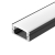 Профиль LINE-1708-2000 ANOD BLACK, Arlight, 040299