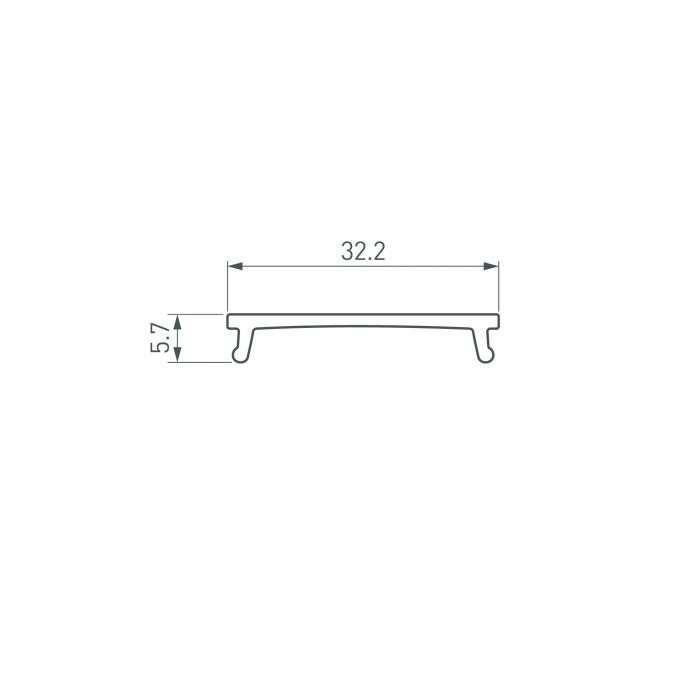 Экран LINIA32-FANTOM-MID-2000 OPAL, Arlight, 058473, изображение 2 Экран LINIA32-FANTOM-MID-2000 OPAL, Arlight, 058473, изображение 2