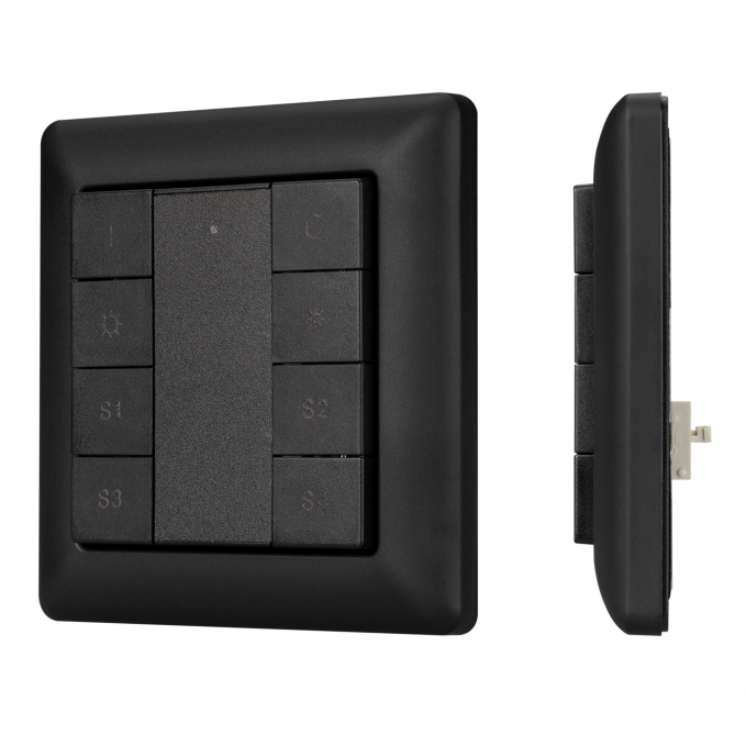 INTELLIGENT ARLIGHT Панель DALI-223-1G-4S-IN-BLACK (BUS), Arlight, 029243, изображение 1 INTELLIGENT ARLIGHT Панель DALI-223-1G-4S-IN-BLACK (BUS), Arlight, 029243, изображение 1