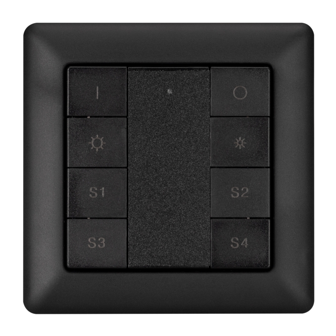 INTELLIGENT ARLIGHT Панель DALI-223-1G-4S-IN-BLACK (BUS), Arlight, 029243, изображение 2 INTELLIGENT ARLIGHT Панель DALI-223-1G-4S-IN-BLACK (BUS), Arlight, 029243, изображение 2