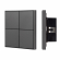 INTELLIGENT ARLIGHT Кнопочная панель KNX-304-23-IN Black (BUS, Frame), Arlight, 039667, изображение 1 INTELLIGENT ARLIGHT Кнопочная панель KNX-304-23-IN Black (BUS, Frame), Arlight, 039667, изображение 1