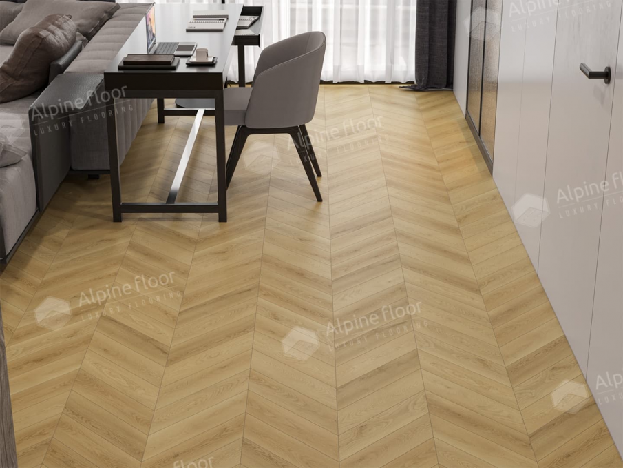 Ламинат Alpine Floor Chevron Art Дуб Пиренеи, LF109-03