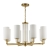 Люстра E27 8*40W KASALI HALL ODL23 637 ODEON LIGHT, 4990/8