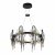 Люстра LED 92W 3000K 8990Лм MAGNET MODERN ODL_EX25 101 ODEON LIGHT 5407/92L