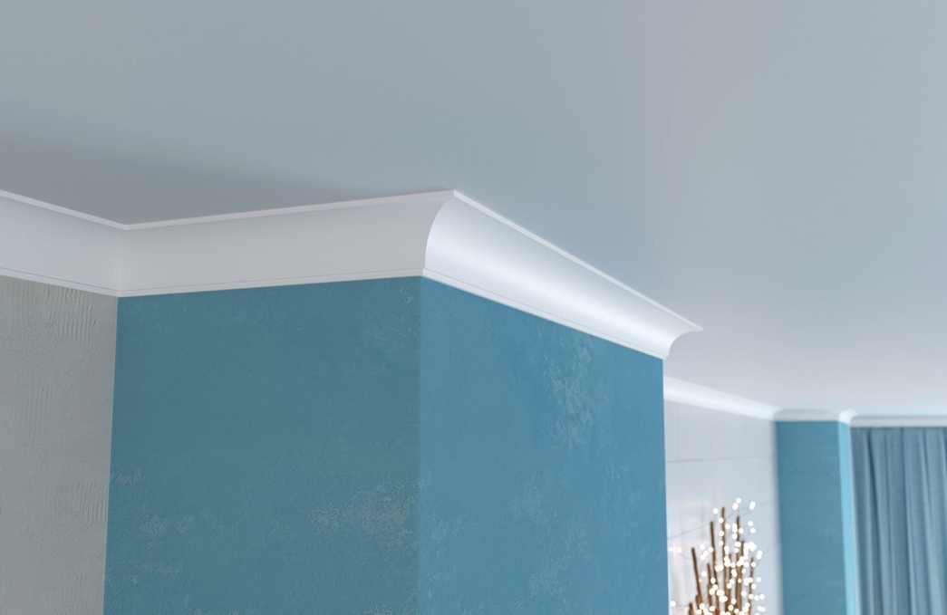 Карниз Cosca Decor KX016, 43х43x2000 мм, Экополимер