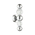Бра LED 7W 4000K 380Лм CRYSTAL L-VISION ODL23 573 ODEON LIGHT 5007/7WL