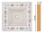 Вставка цветная Decomaster D208-14, 120x120x22 мм