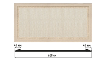 Декоративное панно Decomaster D3060-18D, 600x300x18 мм