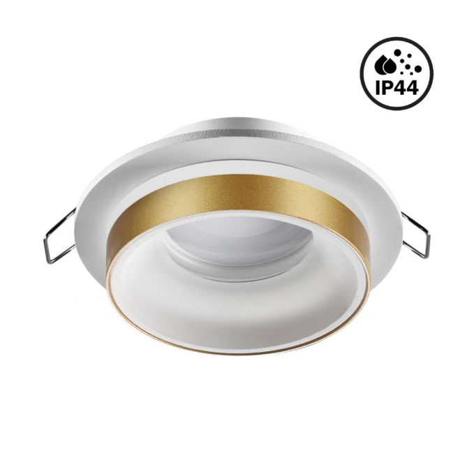 Светильник встраиваемый влагозащищенный IP44 GU10 9W 220V WATER SPOT NT21 595 NOVOTECH 370783, изображение 1 Светильник встраиваемый влагозащищенный IP44 GU10 9W 220V WATER SPOT NT21 595 NOVOTECH 370783, изображение 1