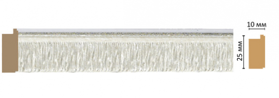 Молдинг Decomaster 102-20, 25x10x2400 мм Молдинг Decomaster 102-20, 25x10x2400 мм