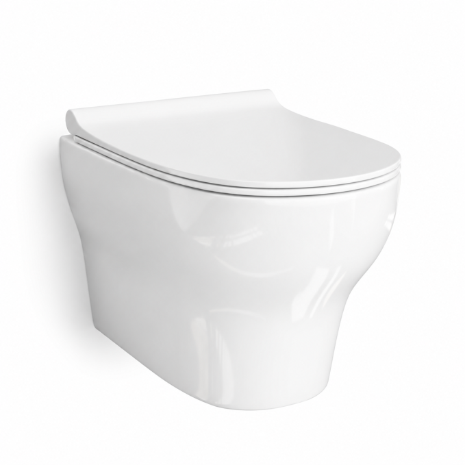 Унитаз с крышкой WasserKRAFT H001.E034 Унитаз с крышкой WasserKRAFT H001.E034