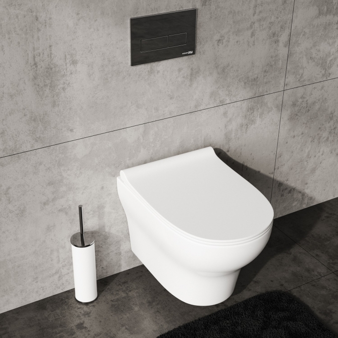 Унитаз с крышкой WasserKRAFT H001.E034 Унитаз с крышкой WasserKRAFT H001.E034