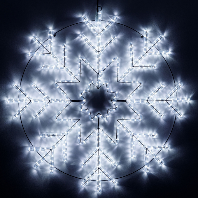 Фигура светодиодная ARD-SNOWFLAKE-M8-950x950-540LED White (230V, 33W), Arlight, 034254, изображение 1