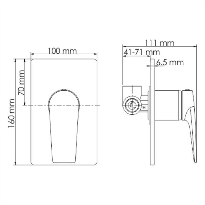 Душевая система WasserKRAFT A55180 Душевая система WasserKRAFT A55180
