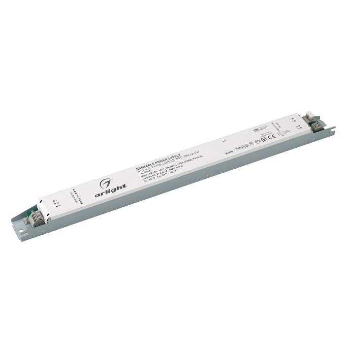 Блок питания ARV-LG-24100-LINEAR-PFC-DALI2-PD (24V, 4.2A, 100W), Arlight, 049481, изображение 1 Блок питания ARV-LG-24100-LINEAR-PFC-DALI2-PD (24V, 4.2A, 100W), Arlight, 049481, изображение 1