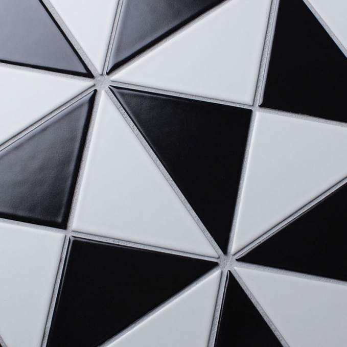 Мозаика Starmosaic Geometry Triangolo Chess Matt 27.85x27.85 Мозаика Starmosaic Geometry Triangolo Chess Matt 27.85x27.85