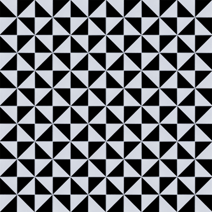 Мозаика Starmosaic Geometry Triangolo Chess Matt 27.85x27.85 Мозаика Starmosaic Geometry Triangolo Chess Matt 27.85x27.85