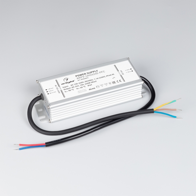 Блок питания ARPV-UH24240-PFC (24V, 10.0A, 240W), Arlight, 023640(1), изображение 2 Блок питания ARPV-UH24240-PFC (24V, 10.0A, 240W), Arlight, 023640(1), изображение 2