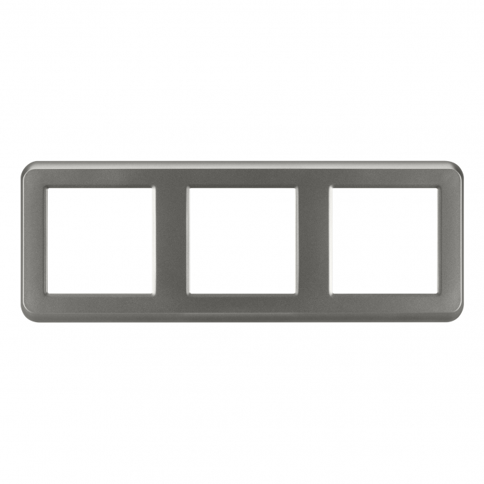 Рамка пластиковая FRM-VERSA-PL-3-GR, Arlight, 043785, изображение 2
