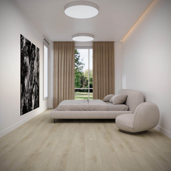 Каменный SPC ламинат FloorWood Quantum 6532 Дуб Франк