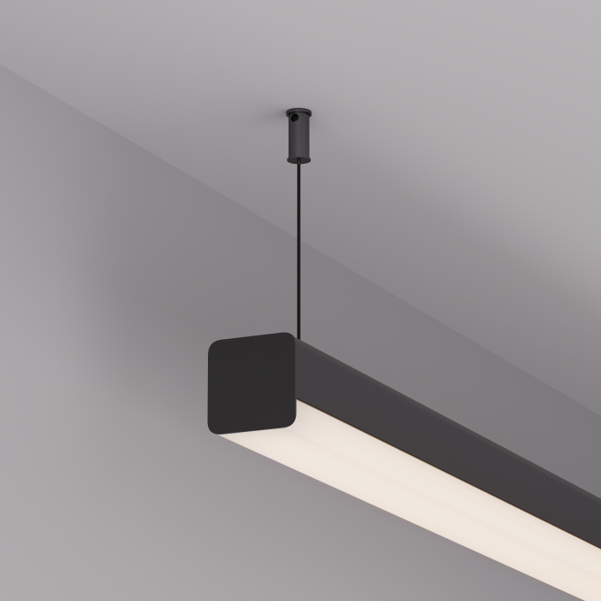 Профиль с экраном LINE-D-3030-2000 SQUARE BLACK+OPAL, Arlight, 055073, изображение 6 Профиль с экраном LINE-D-3030-2000 SQUARE BLACK+OPAL, Arlight, 055073, изображение 6
