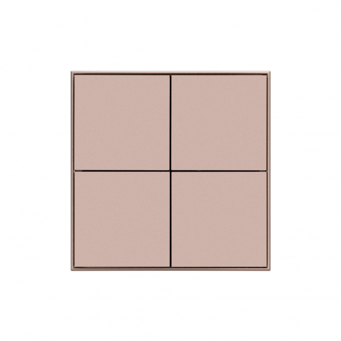 INTELLIGENT ARLIGHT Кнопочная панель KNX-304-23-IN Champagne (BUS, Frame), Arlight, 039669, изображение 2 INTELLIGENT ARLIGHT Кнопочная панель KNX-304-23-IN Champagne (BUS, Frame), Arlight, 039669, изображение 2