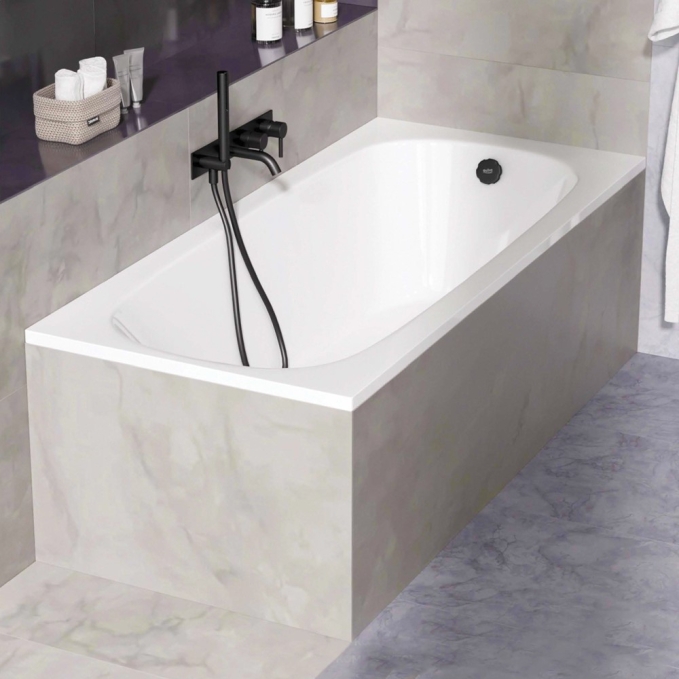 Ванна акриловая Alba Spa Sevilla 180x80 ВПР0170100100 пристенная Ванна акриловая Alba Spa Sevilla 180x80 ВПР0170100100 пристенная