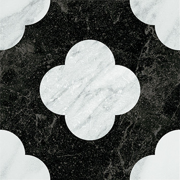 Керамогранит 41zero42 Dandy Pin Black White 18.6x18.6, 4101200 Керамогранит 41zero42 Dandy Pin Black White 18.6x18.6, 4101200