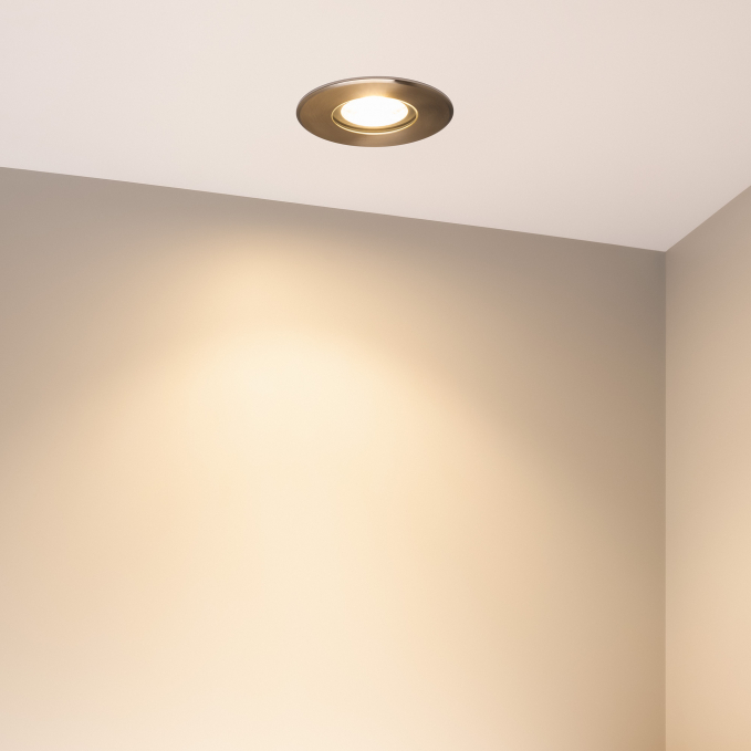 Светильник ART-GROUND-SLIM-R110-6W Warm3000 (SL, 35 deg, 24V), Arlight, 038163, изображение 2 Светильник ART-GROUND-SLIM-R110-6W Warm3000 (SL, 35 deg, 24V), Arlight, 038163, изображение 2
