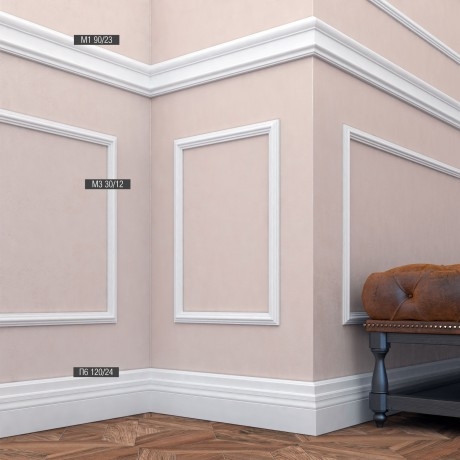 Молдинг Bello Deco М3 30-12 Молдинг Bello Deco М3 30-12