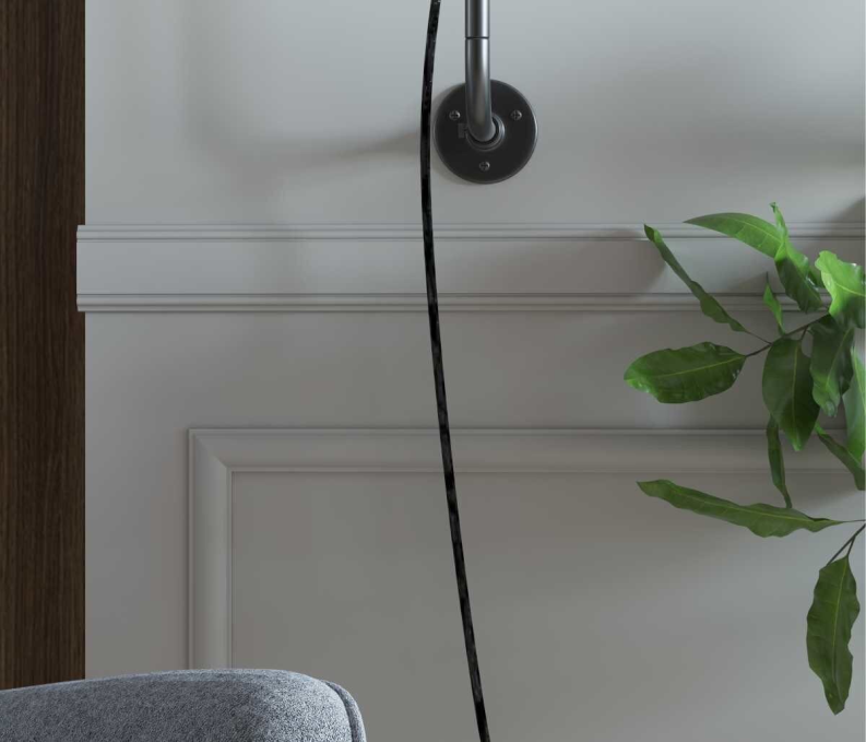 Молдинг Cosca Decor MX008, 60х8x2000 мм, Экополимер Молдинг Cosca Decor MX008, 60х8x2000 мм, Экополимер