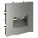 Розетка телевизионная встраиваемая VOLTUM S70 TV+RJ45 кат. 6, (сталь), Voltum, VLS060705