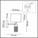 Бра E14 40W 220V DAMONA MODERNI LN26 182 LUMION 8108/1W, схема товара Бра E14 40W 220V DAMONA MODERNI LN26 182 LUMION 8108/1W, схема товара